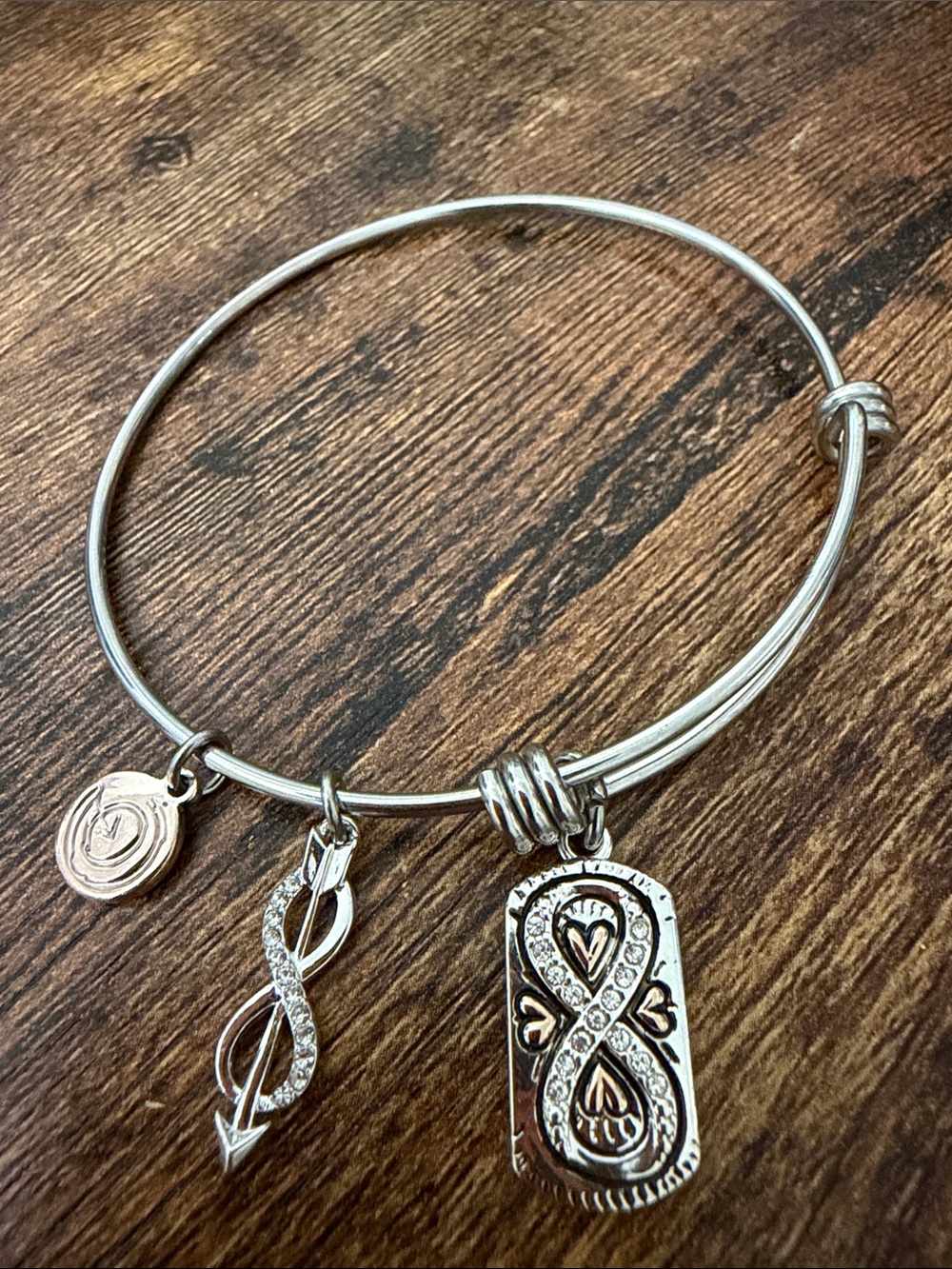 Love This Life Friends Adjustable Bangle Bracelet